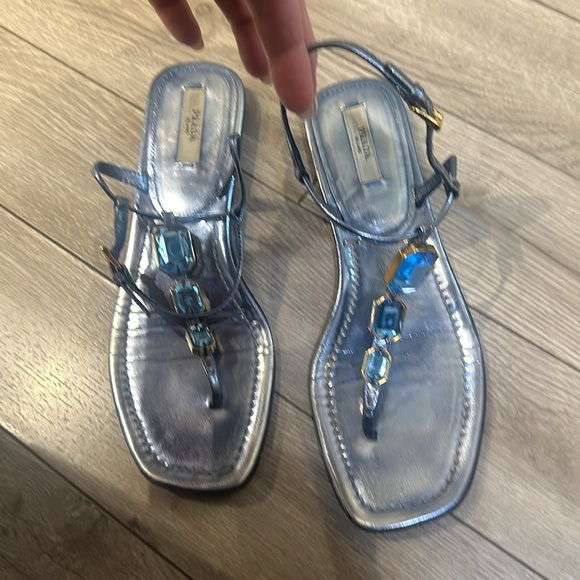 Prada Milano Jewel Sandals - Picture 2 of 5